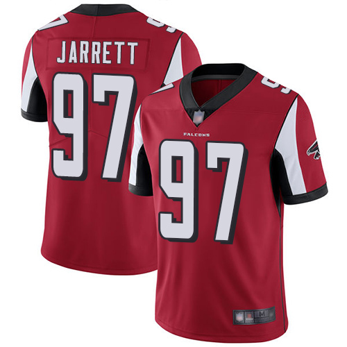 Atlanta Falcons Limited Red Men Grady Jarrett Home Jersey NFL Football #97 Vapor Untouchable->atlanta falcons->NFL Jersey